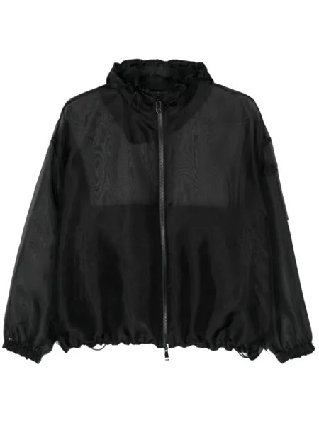 Moncler куртка Armonide из органзы, черный