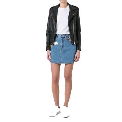 Женская мини-юбка Marc Jacobs, классический индиго, 28 лет