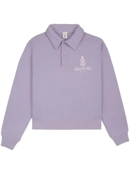 Рубашка поло Vendome Sporty & Rich, фиолетовый