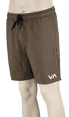 Эластичные спортивные шорты RVCA Trainer — грибы — новинка