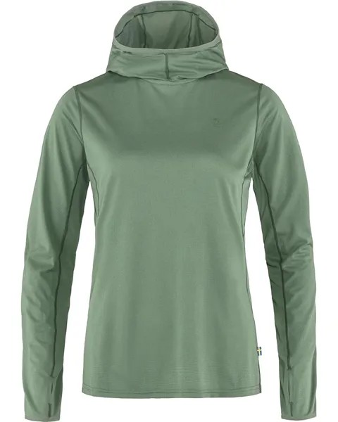 Худи Fjällräven Abisko Sun-Hoodie, цвет Patina Green