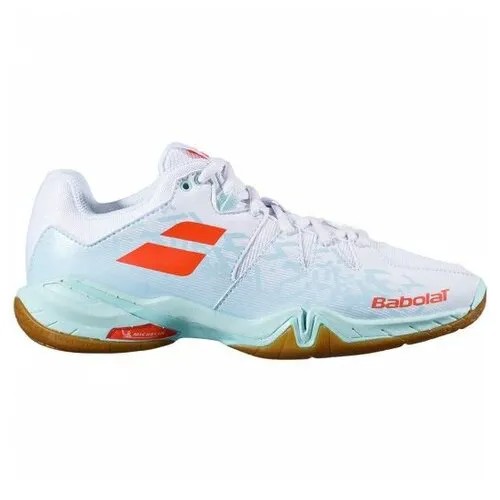 Кроссовки Babolat Shadow Spirit W, White/Cyan, 39