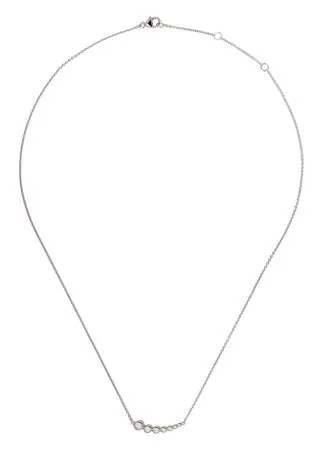 Georg Jensen золотое колье Aurora с бриллиантами