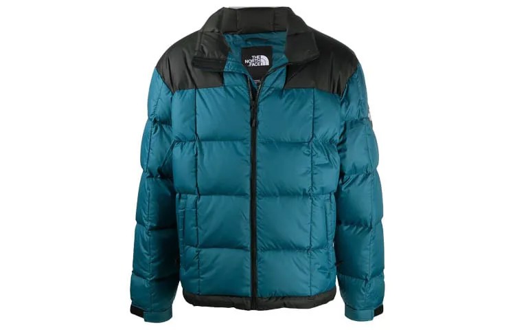 Коллекция 1990 года, пуховик мужской, небесно-голубой The North Face, голубой