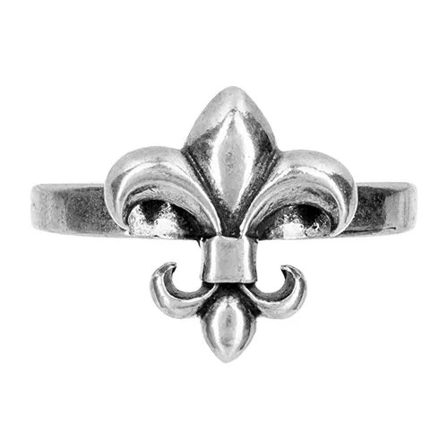 Кольцо Королевская Лилия, серебро 925 MR0042-Ag925