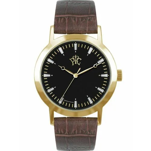 Наручные часы РФС P1060311-23B, коричневый, черный