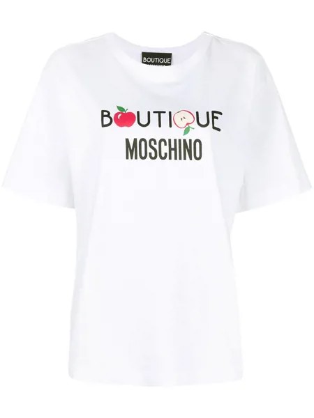 Boutique Moschino футболка с логотипом