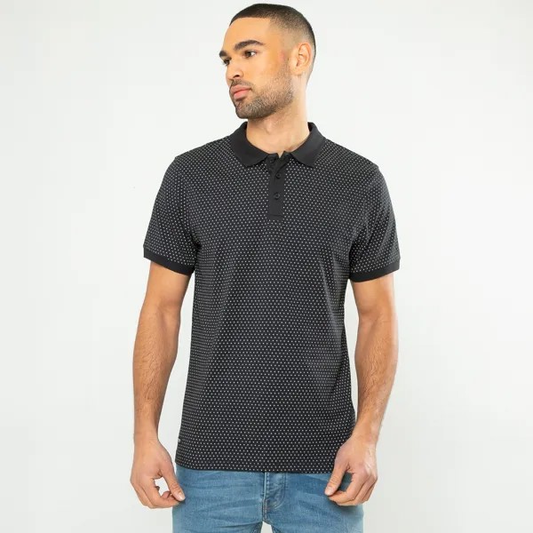 Поло Threadbare Kurzarm Polo Dee, темно-синий