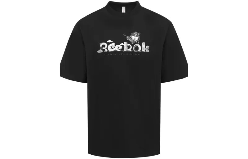 Футболка Reebok унисекс, цвет Black