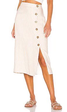 Миди юбка в полоску jorgina - House of Harlow 1960