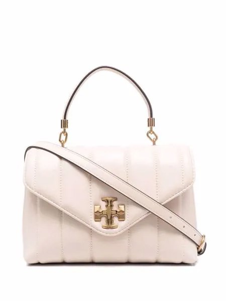 Tory Burch стеганая сумка-сэтчел с логотипом