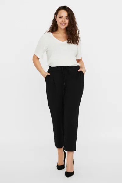 Широкие брюки Curve Vero Moda Curve, черный