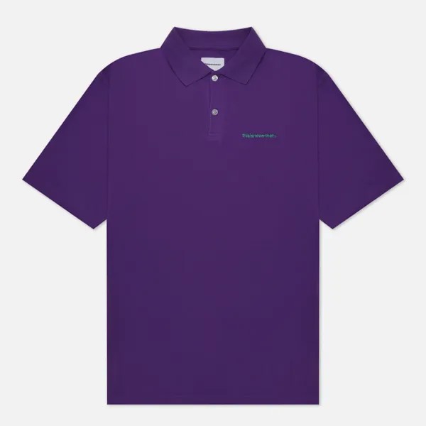 Мужское поло thisisneverthat T-Logo Jersey фиолетовый, Размер XL