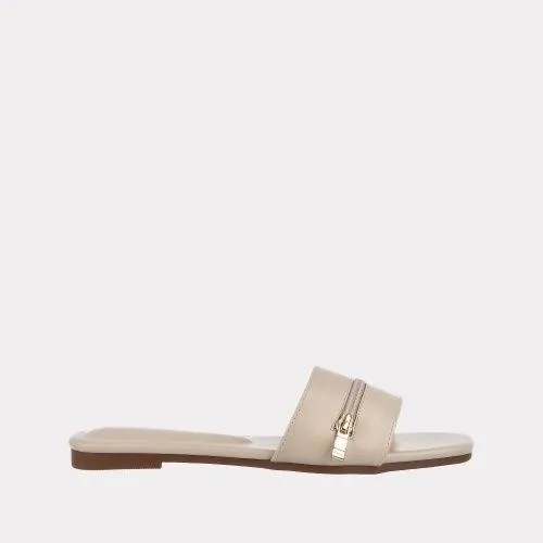 Сланцы женские Versiya shop SW527 бежевые 37 RU
