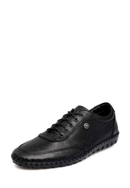 Полуботинки мужские Pierre Cardin 25806780 черные 45 RU