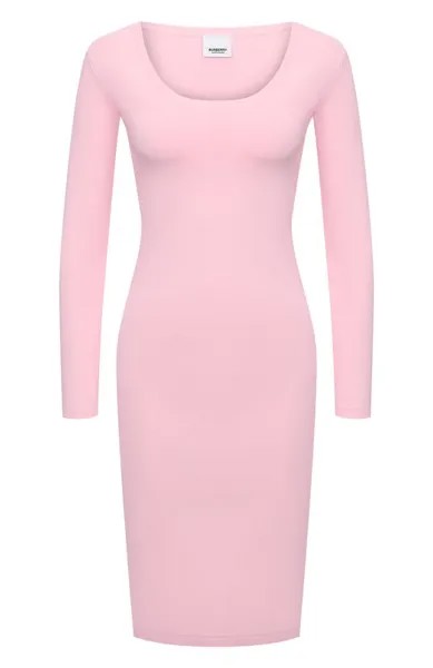 Платье из вискозы Burberry