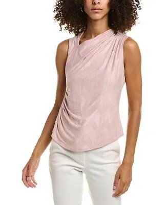 Блузка с драпировкой Bcbgmaxazria женская розовая M