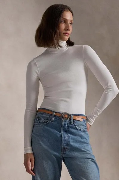 Лонгслив 211814422001 Polo Ralph Lauren, бежевый