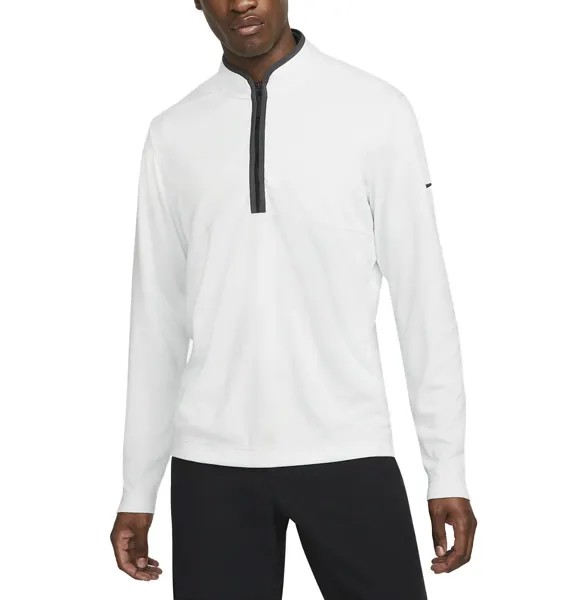 Мужская футболка для гольфа с полумолнией Nike Dri-FIT Victory (цвет: Pho./серый, Diff. Размеры, DJ5474-025