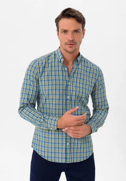 Рубашка Plaid Regular Fit Felix Hardy, цвет light green