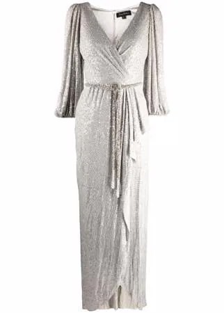 Jenny Packham длинное платье асимметричного кроя