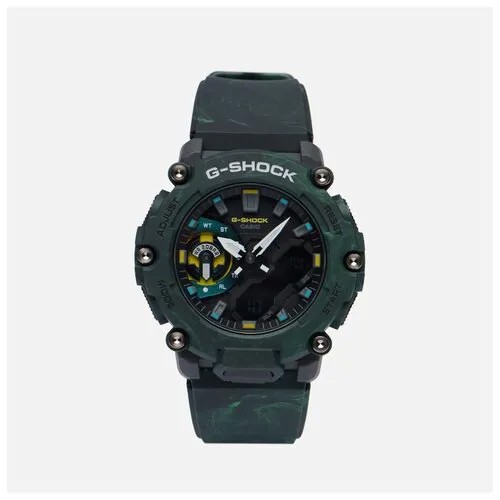 Наручные часы CASIO G-Shock GA-2200MFR-3AER, хаки, зеленый