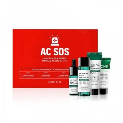 Some By Mi Набор AC SOS Kit AHA-BHA-PHA 30 Days Miracle