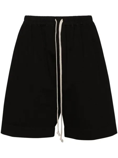 Rick Owens DRKSHDW спортивные шорты с кулиской, черный