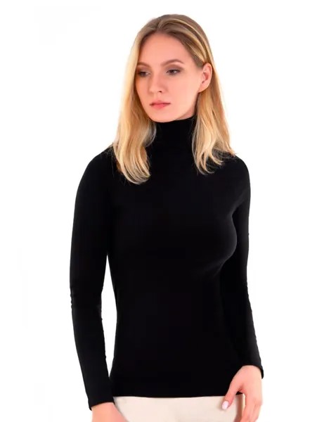 Водолазка женская Mademoiselle Dolcevita ML (Ilar) черная L-XL