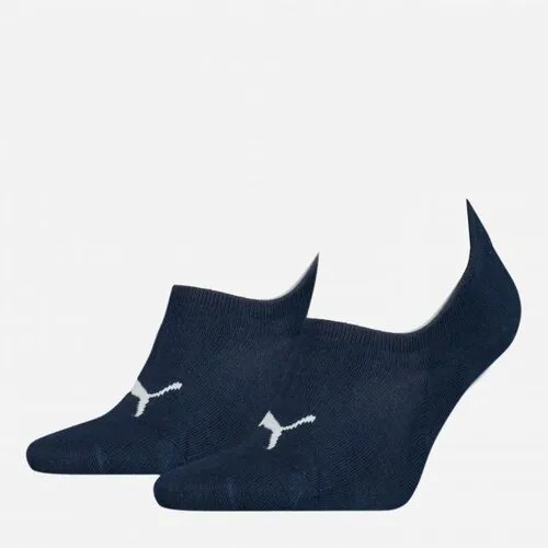 Носки PUMA, 2 пары, размер 39-42, синий