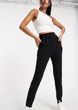Трикотажные брюки галифе ASOS DESIGN Tall Ultimate-Черный