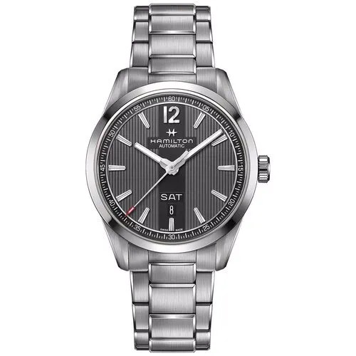 Наручные часы Hamilton H43515135, черный, серебряный