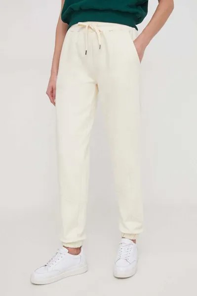 JANE хлопковые спортивные штаны Desigual, бежевый