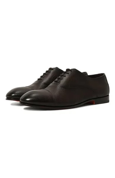 Кожаные оксфорды Santoni