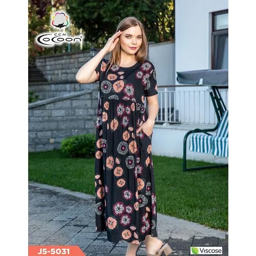 Платье CoCoon, размер 48, черный