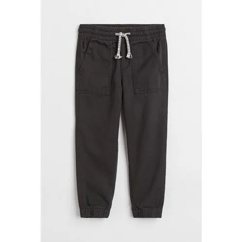 Брюки спортивные H&M, размер 116, черный