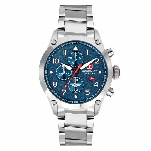 Наручные часы Swiss Military Hanowa Часы Swiss Military Hanowa SMWGI2101502, серебряный