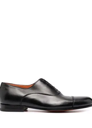 Santoni оксфорды на шнуровке