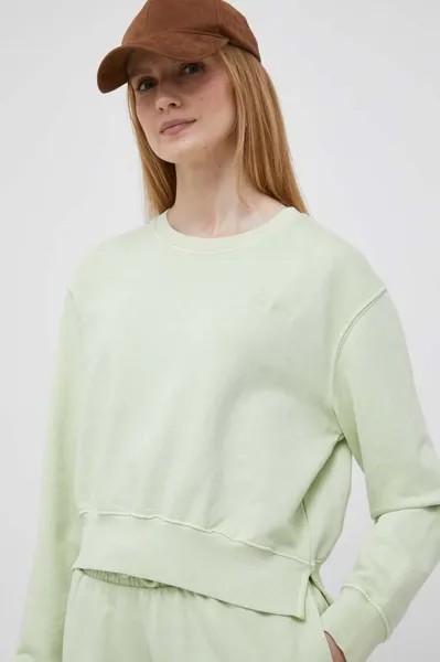 Толстовка ADRIANA из хлопка Pepe Jeans, зеленый