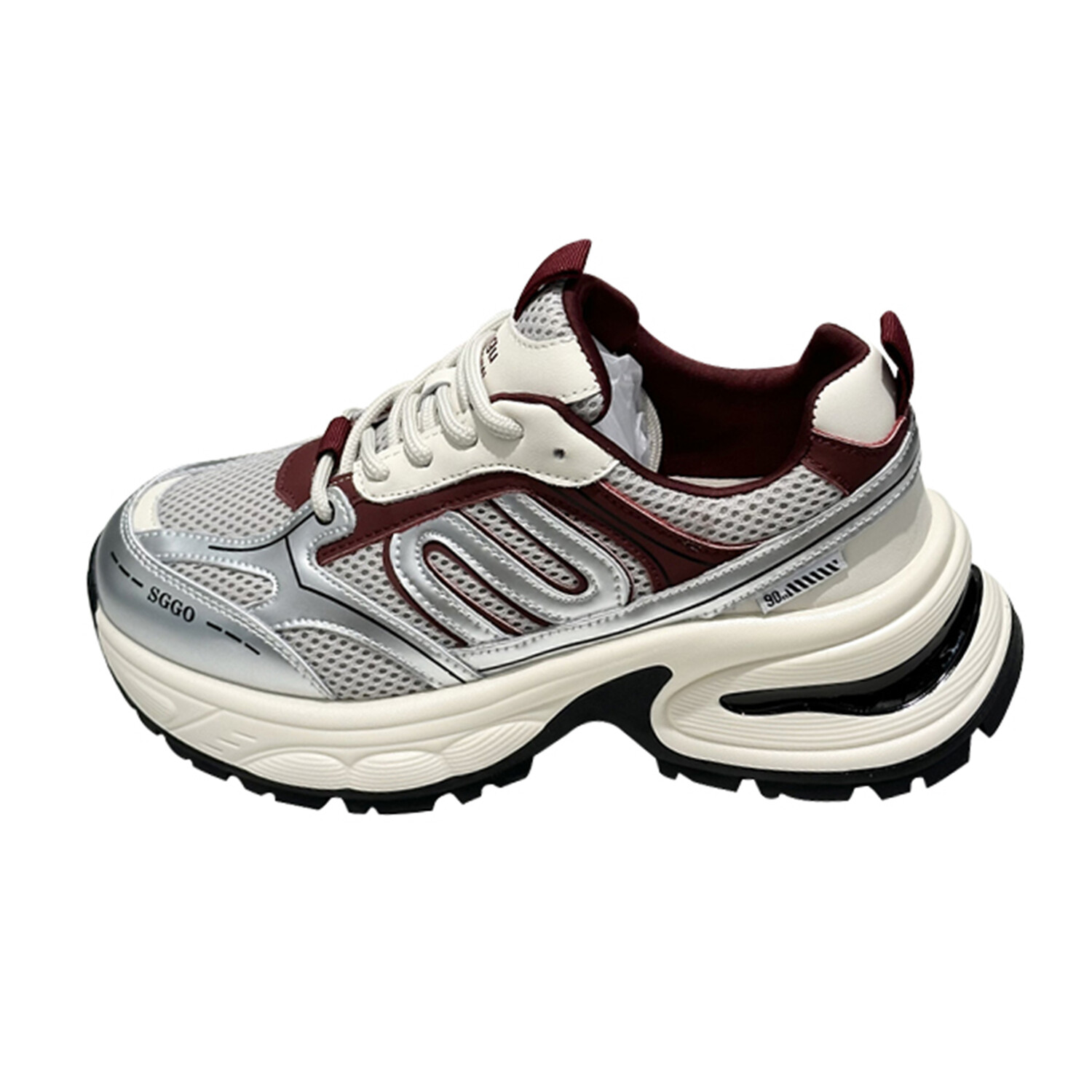 Кроссовки Shougu Shougu Chunky Sneakers Women's Mid-top, красный