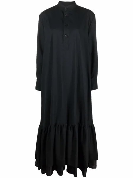 Comme Des Garçons Noir Kei Ninomiya платье с воротником-стойкой