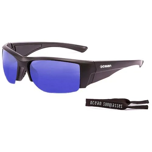 Солнцезащитные очки OCEAN OCEAN Guadalupe Matt Black / Revo Blue Polarized lenses, черный