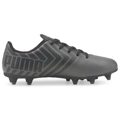 Футбольные бутсы Puma Tacto Ii AgFirm Ground Молодежные мальчики Черные кроссовки Athletic Sho