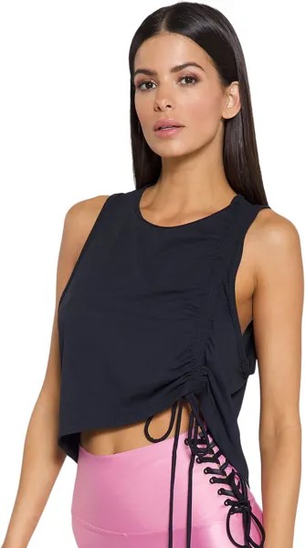 Топ Koral Trinket Crepe Tank, черный