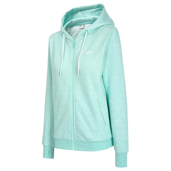 Толстовка женская 4F WOMEN'S SWEATSHIRTS голубая L