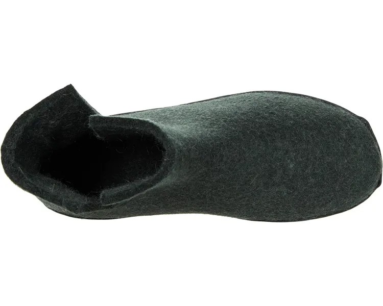 Слипперы Wool Boot Rubber Outsole Glerups, лес