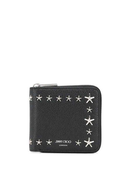 Jimmy Choo кошелек Laurence с заклепками в форме звезд
