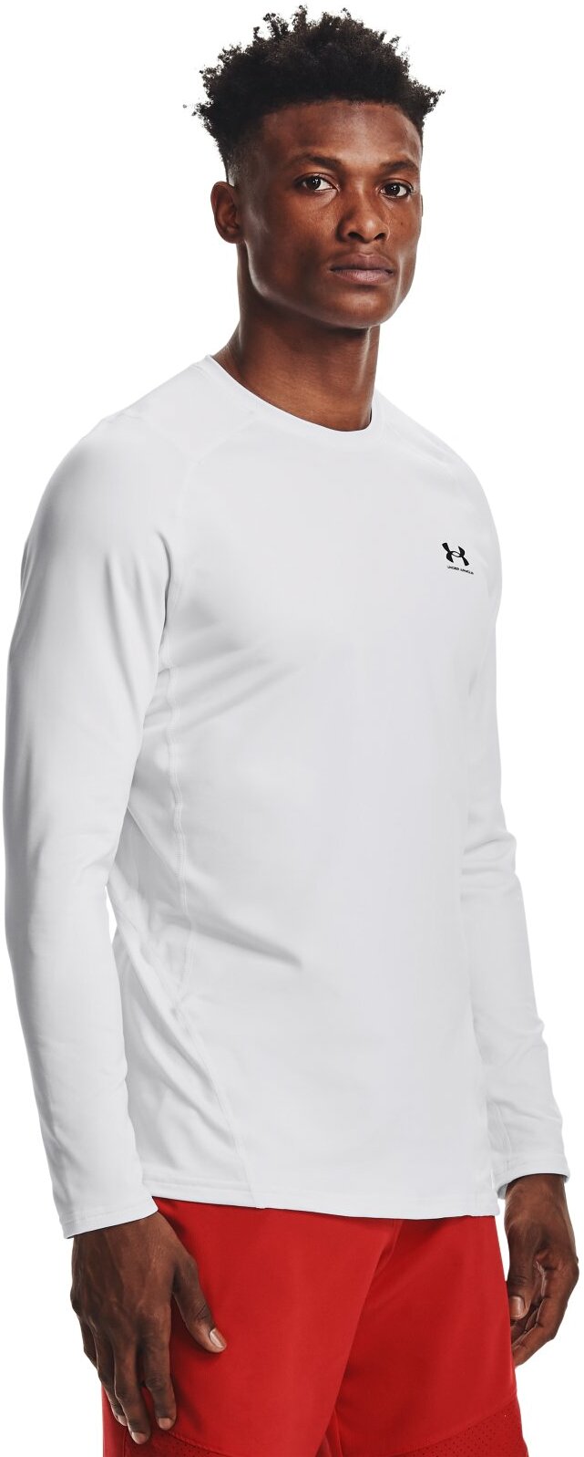 Свитшот мужской Under Armour UA CG Armour Fitted Crew белый MD
