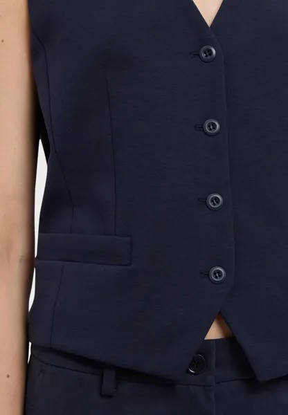 Жилет ARIA WEEKEND MaxMara, темно-синий