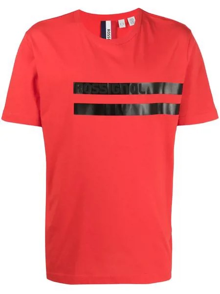 Rossignol футболка с контрастными полосками и логотипом